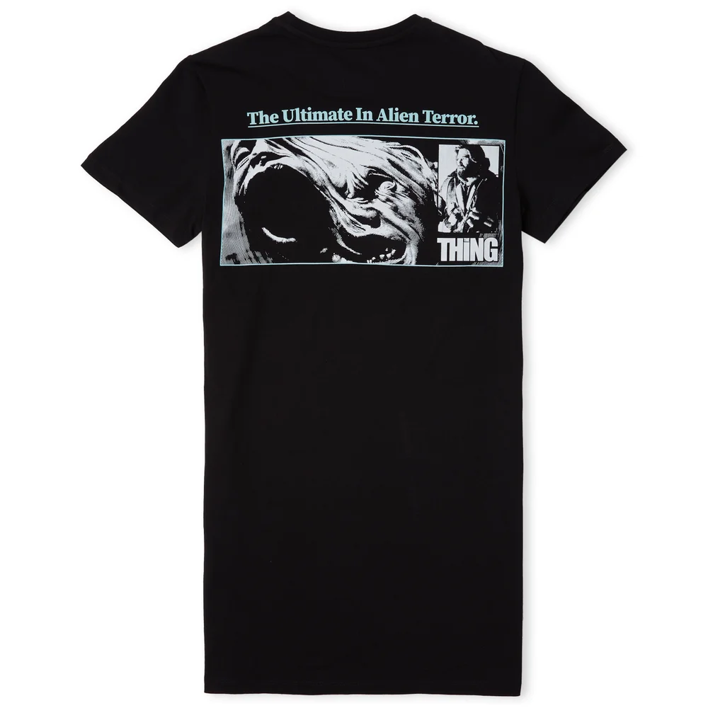 The Thing The Ultimate In Alien Terror Women's T-Shirt Dress - Zwart - L Afbeelding 1