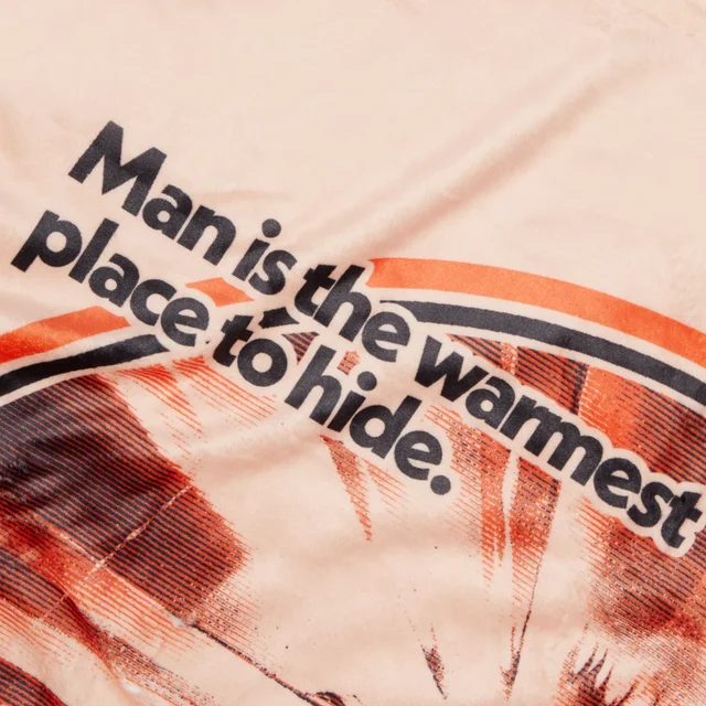 The Thing Man Is The Warmest Place To Hide Fleecedeken