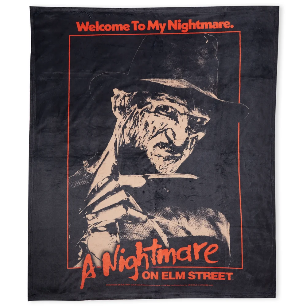 A Nightmare On Elm Street Dream Demon Fleecedeken - M Afbeelding 1