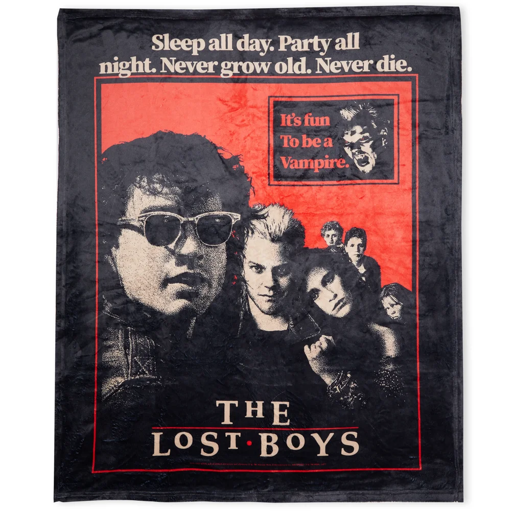 The Lost Boys Fun To Be A Vampire Fleecedeken - M Afbeelding 1