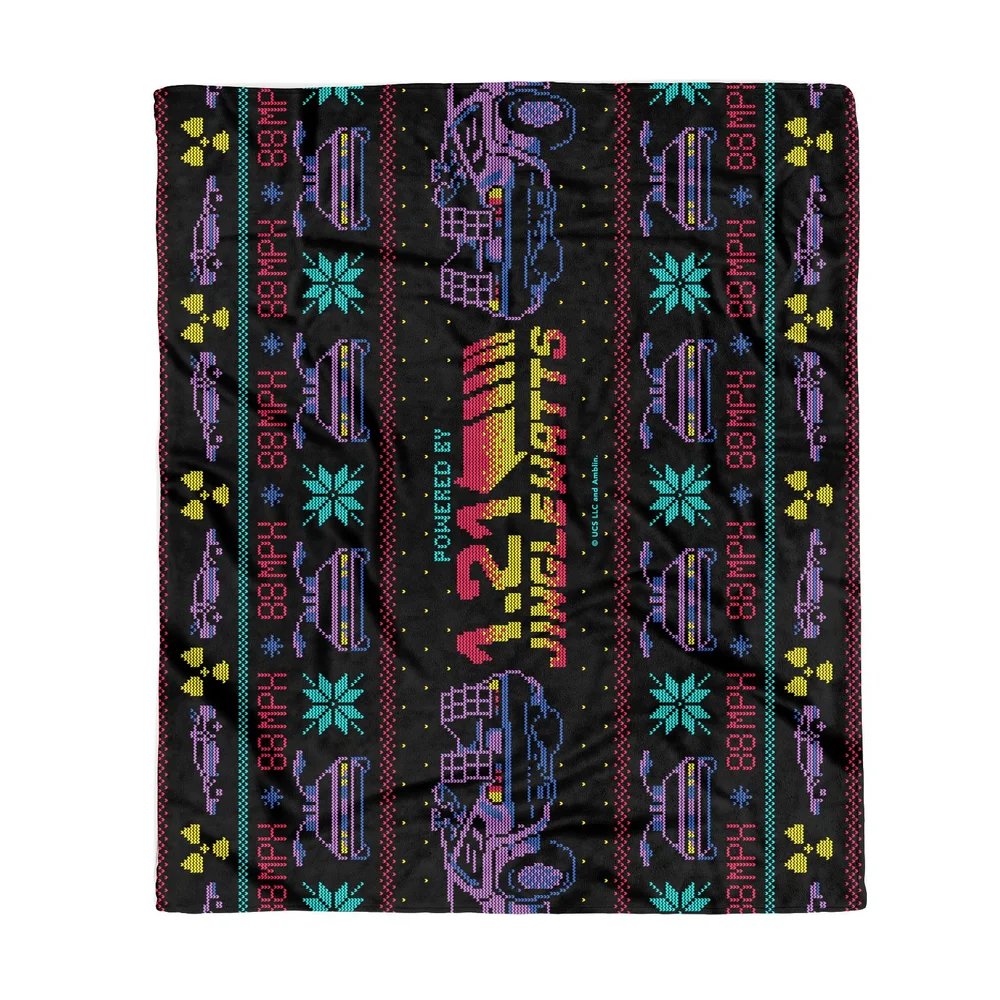 Back To The Future Jingle Watts Fleece Blanket - M Afbeelding 1