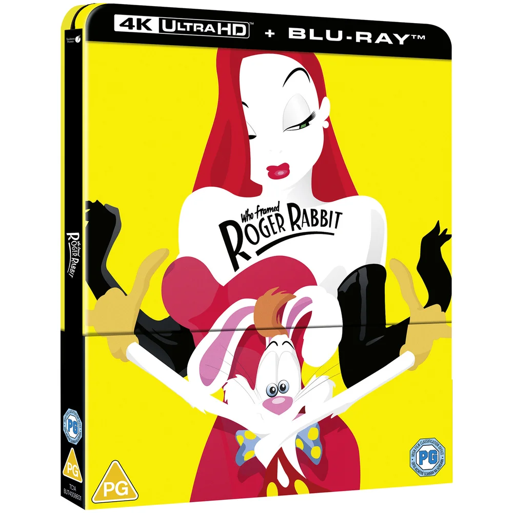 Who Framed Roger Rabbit - 4K Ultra HD Zavvi Exclusive Steelbook (Includes Blu-ray) Afbeelding 1