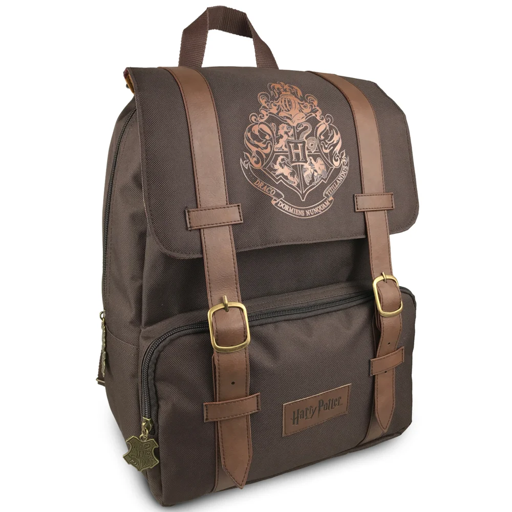Harry Potter Hogwarts Vintage Backpack Brown Afbeelding 1