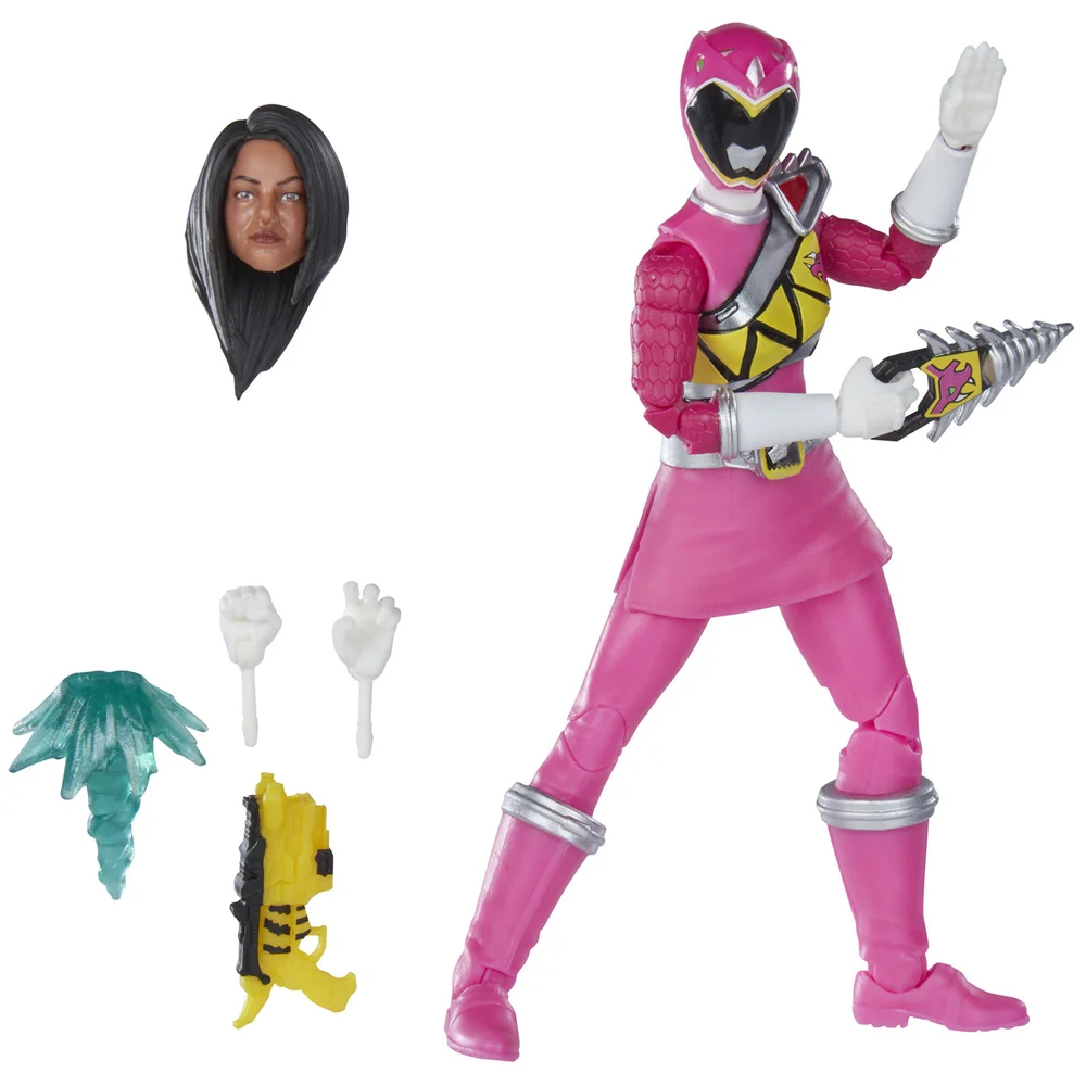 Hasbro Power Rangers Lightning Collection Dino Charge Pink Ranger Figure Afbeelding 1