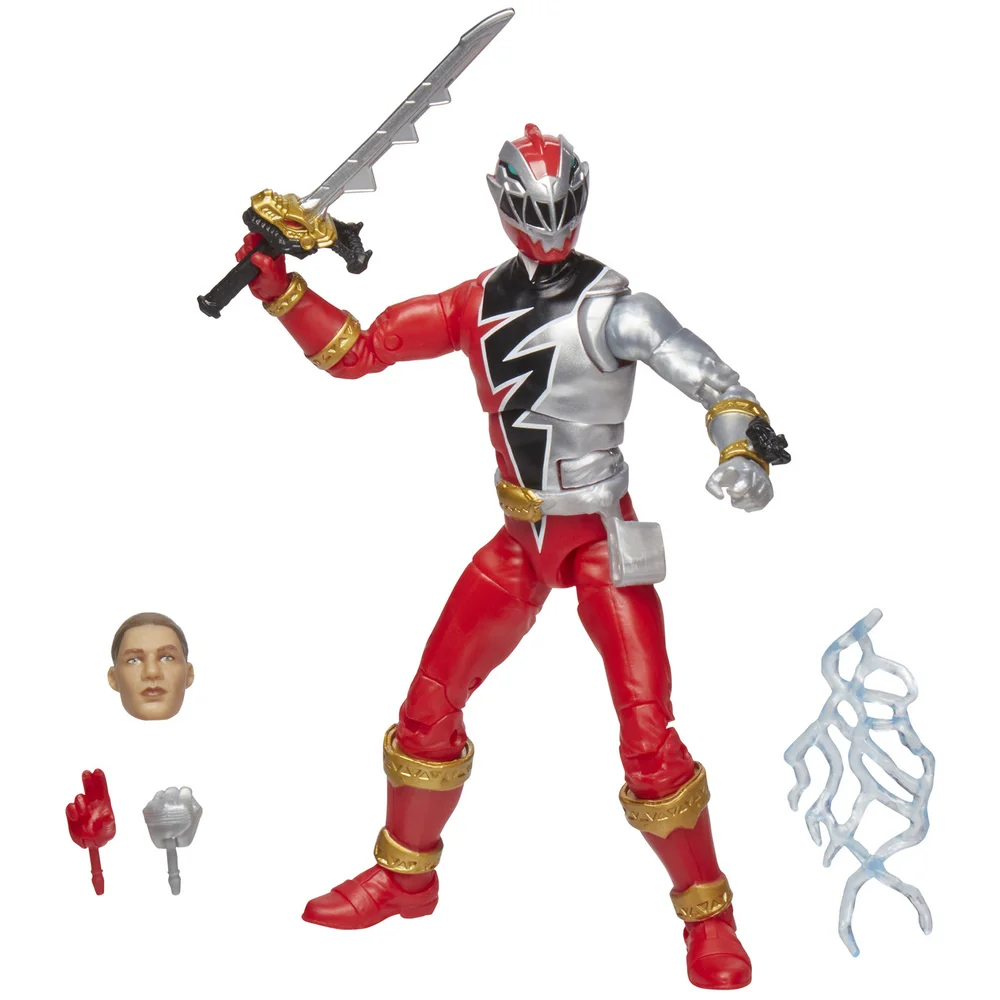 Hasbro Power Rangers Lightning Collection Dino Fury Red Ranger Figure Afbeelding 1