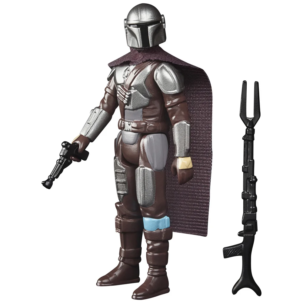 Hasbro Star Wars Retro Collection The Mandalorian (Beskar) Actie Figuur Afbeelding 1