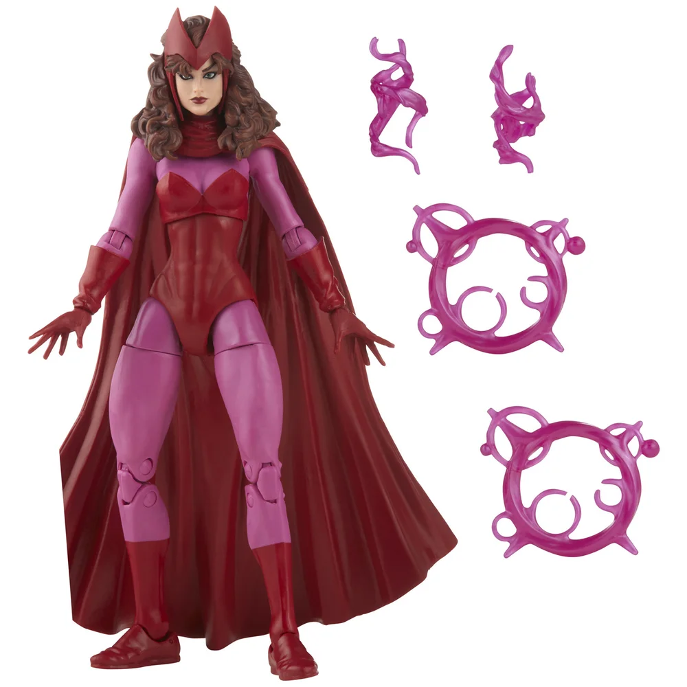 Hasbro Marvel Legends Series Scarlet Witch Retro Action Figure Afbeelding 1