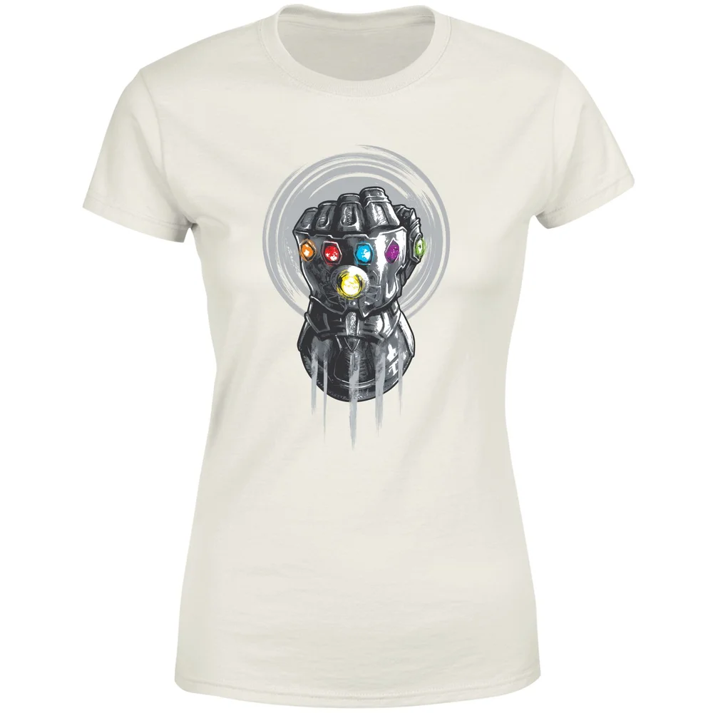 Marvel Thanos Infinite Power Fist Women's T-Shirt - Cream - M Afbeelding 1