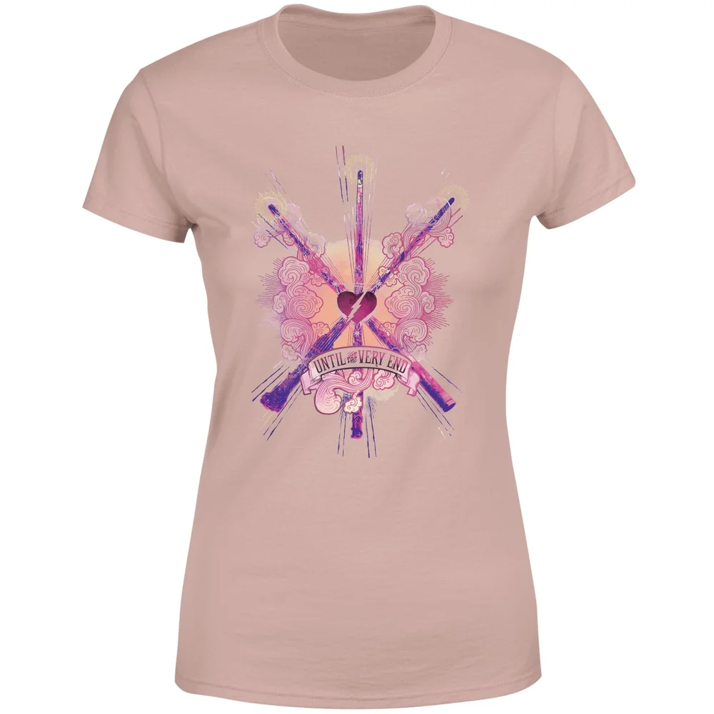 Harry Potter Until The Very End Women's T-Shirt - Dusty Pink - XL Afbeelding 1
