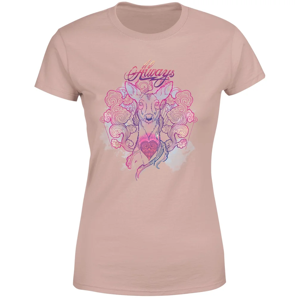 Harry Potter Always Women's T-Shirt - Dusty Pink - XL Afbeelding 1