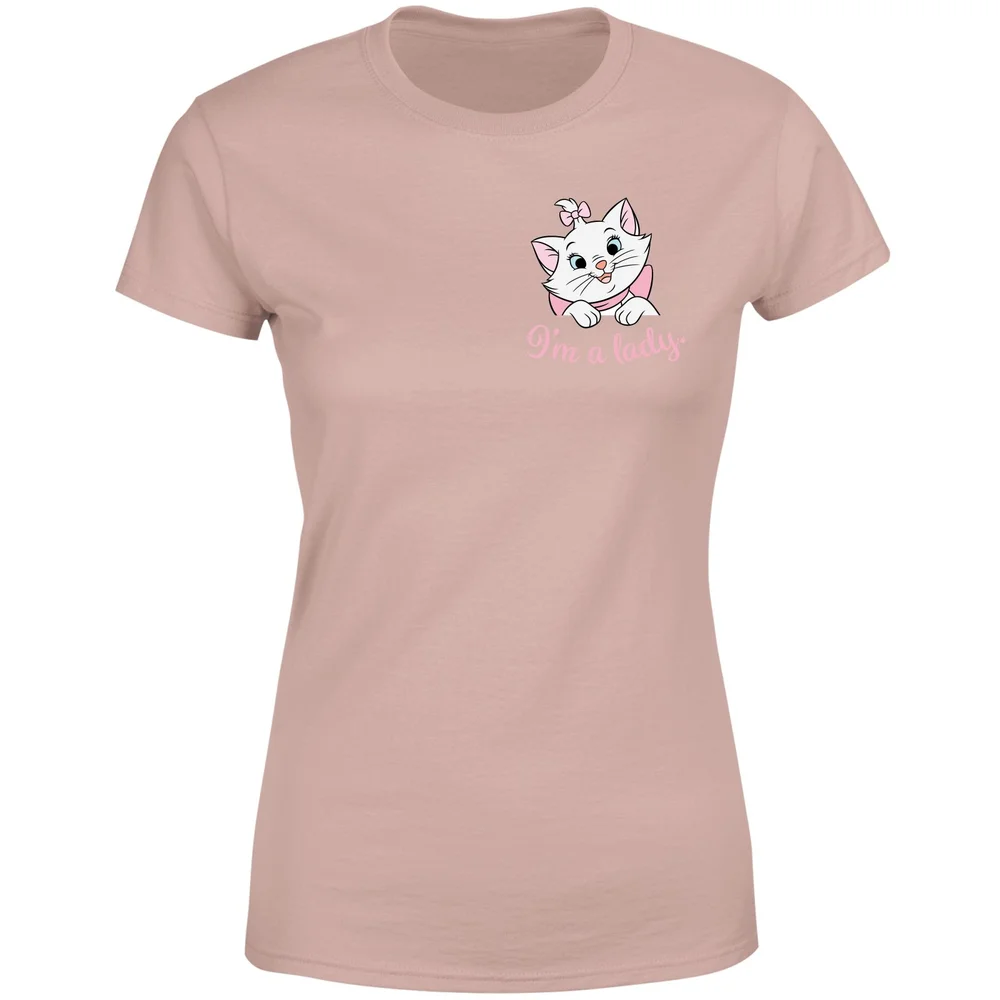 Disney Aristocats Marie I'm A Lady Women's T-Shirt - Dusty Pink - XL Afbeelding 1