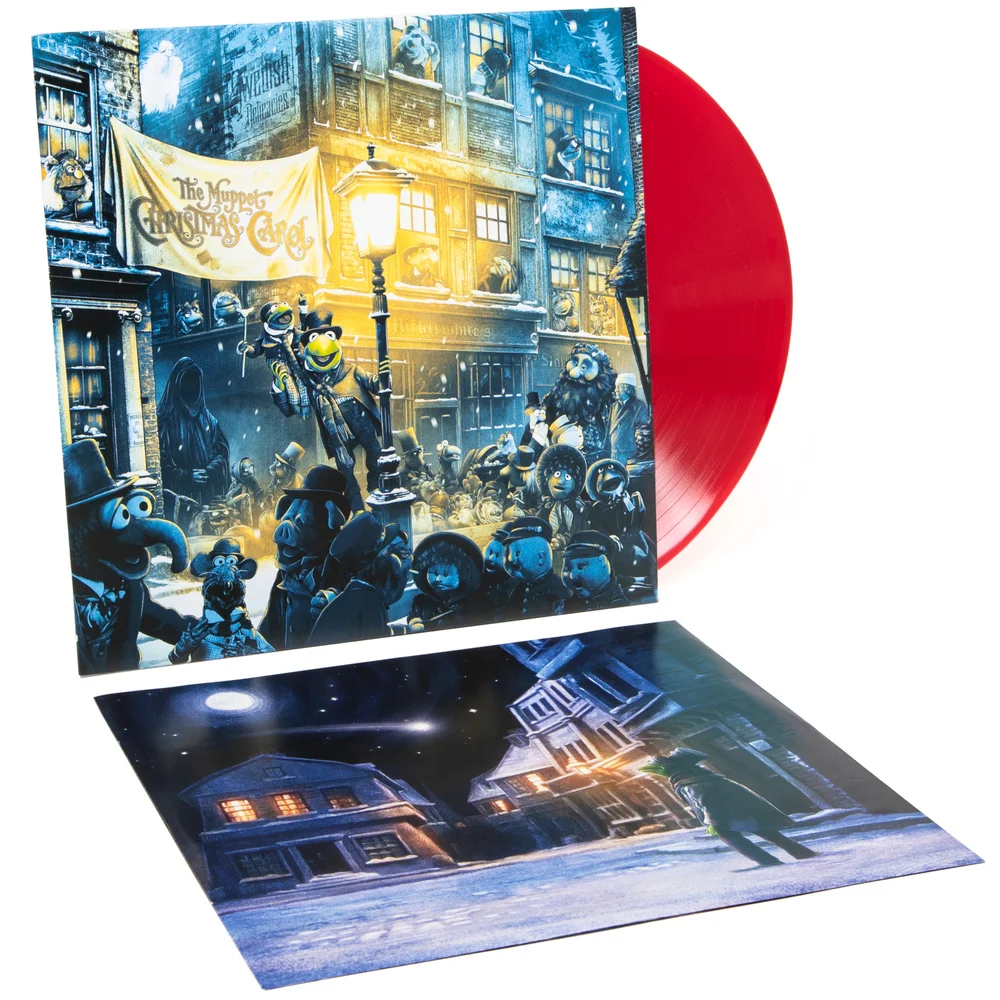 iam8bit The Muppets Christmas Carol Soundtrack Red Vinyl Afbeelding 1