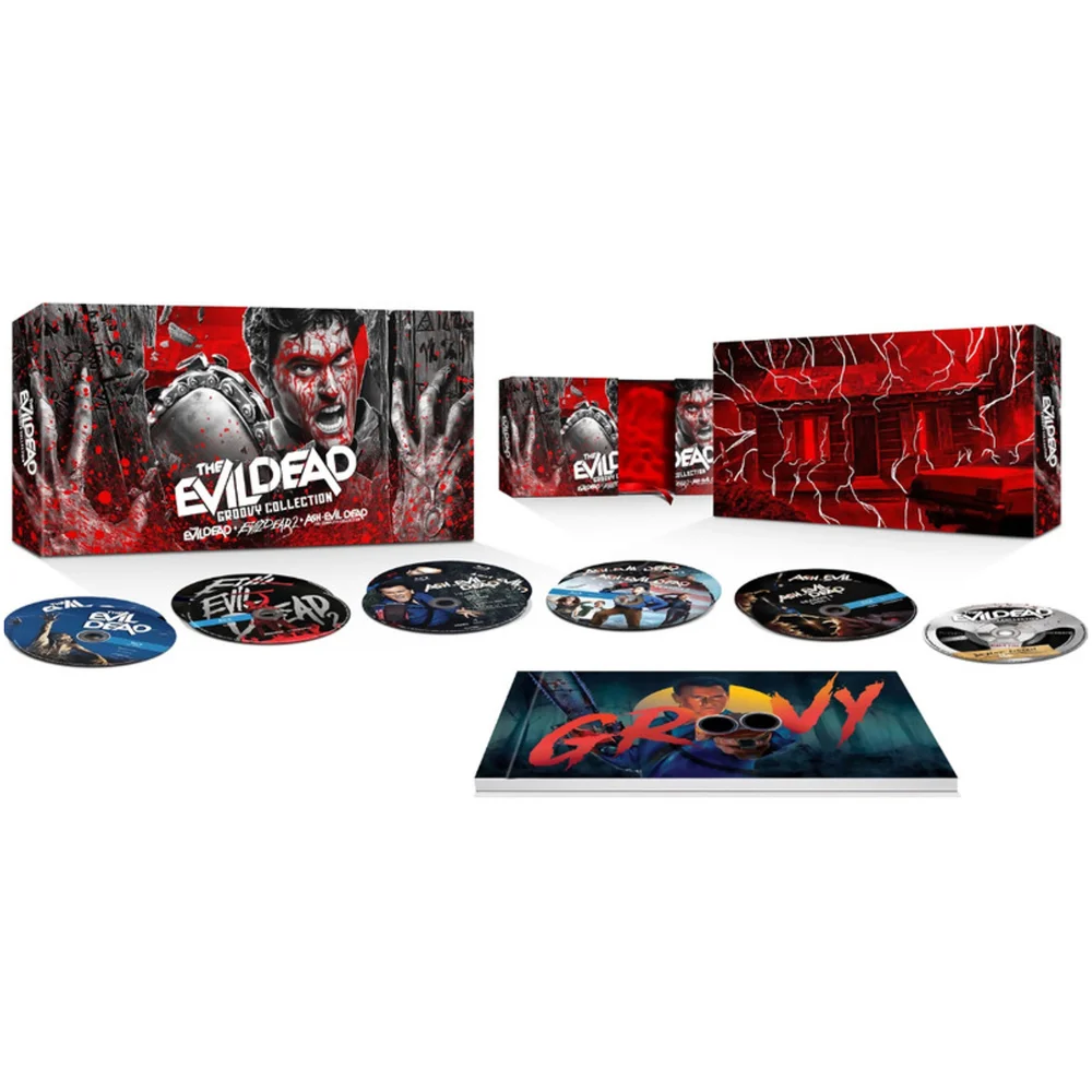 The Evil Dead: Groovy Collection - 4K Ultra HD (Includes Blu-ray) Afbeelding 1