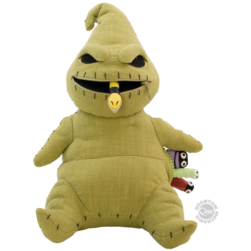 Quantum Mechanix The Nightmare Before Christmas Zippermouth Plush - Oogie Boogie Afbeelding 1