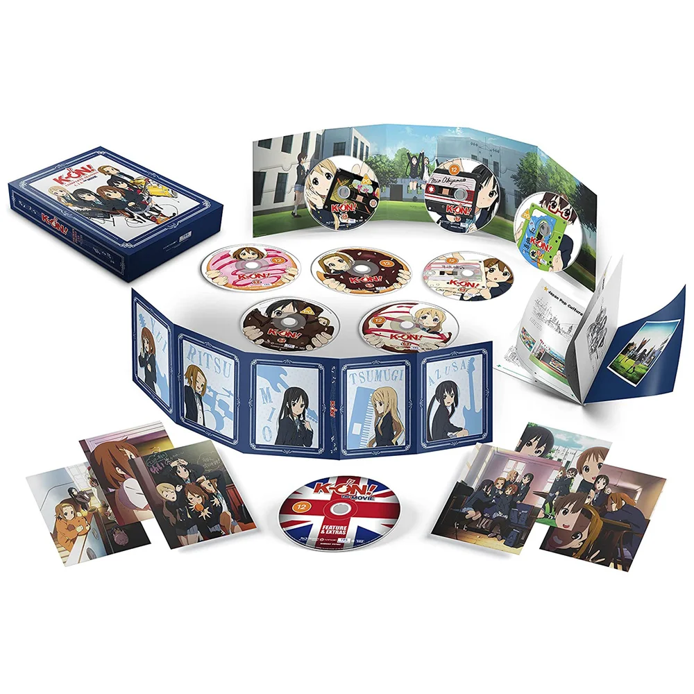 K-ON! Complete Collection Limited Edition (incl. Season 1, Season 2 and The Movie) Afbeelding 1