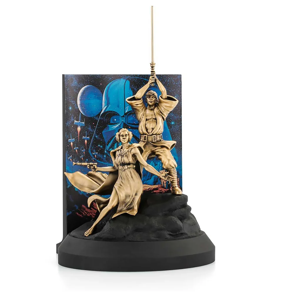 Royal Selangor Star Wars Limited Edition Gilt A New Hope Diorama Afbeelding 1