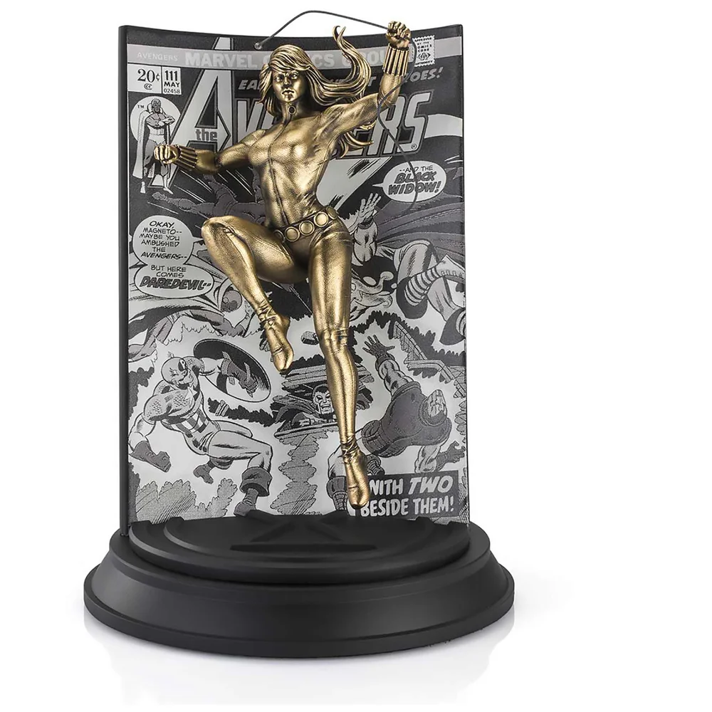 Royal Selangor Marvel Limited Edition Gilt Black Widow Avengers Volume 1 #111 Afbeelding 1