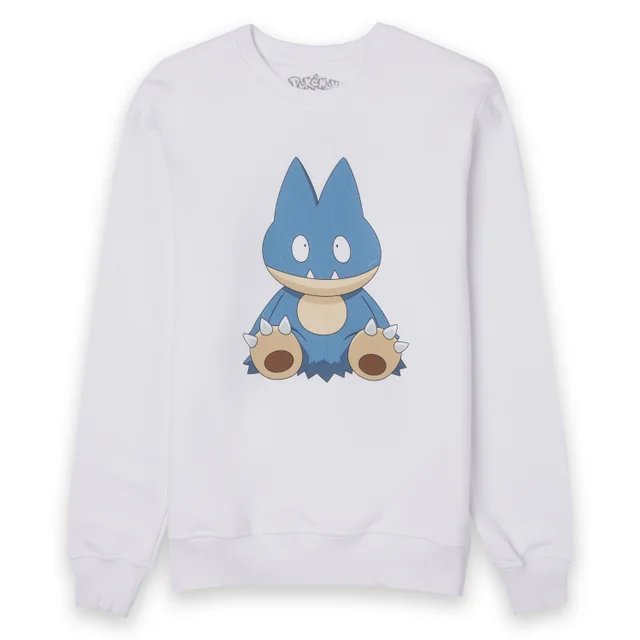 Pokémon Munchlax Unisex Sweater - Wit