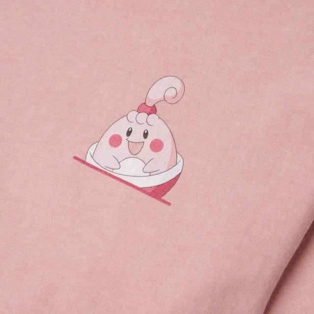 Pokémon Happiny Unisex T-Shirt - Vintage Stoffig Roze
