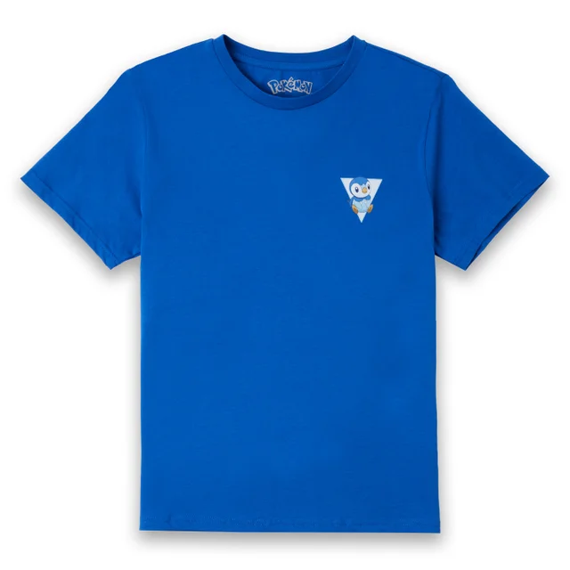 Pokémon Piplup Unisex T-Shirt - Blauw