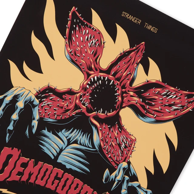 Stranger Things The Demogorgon Fan Club Giclee Poster