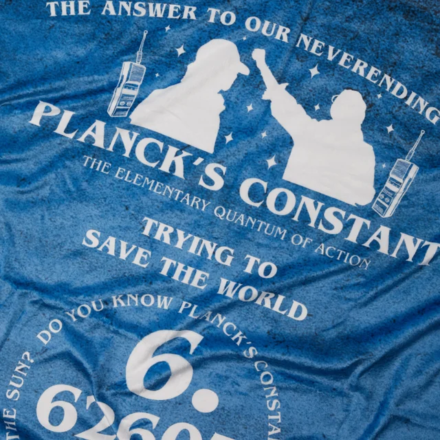 Stranger Things Planck's Constant Fleecedeken