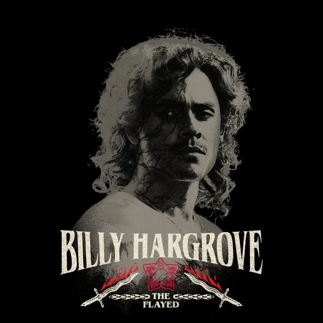 Stranger Things Billy Hargrove Heren T-Shirt - Zwart