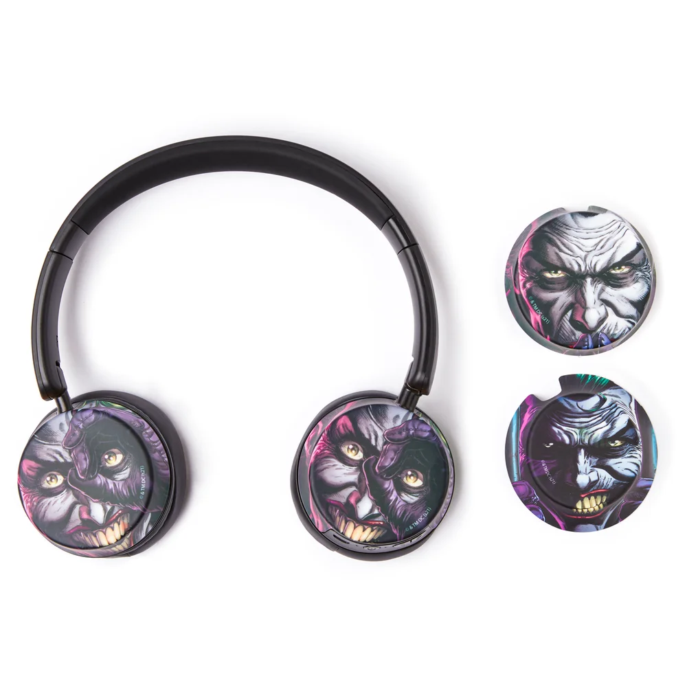 MOTH x DC The Three Jokers On-Ear Headphones & Caps Afbeelding 1