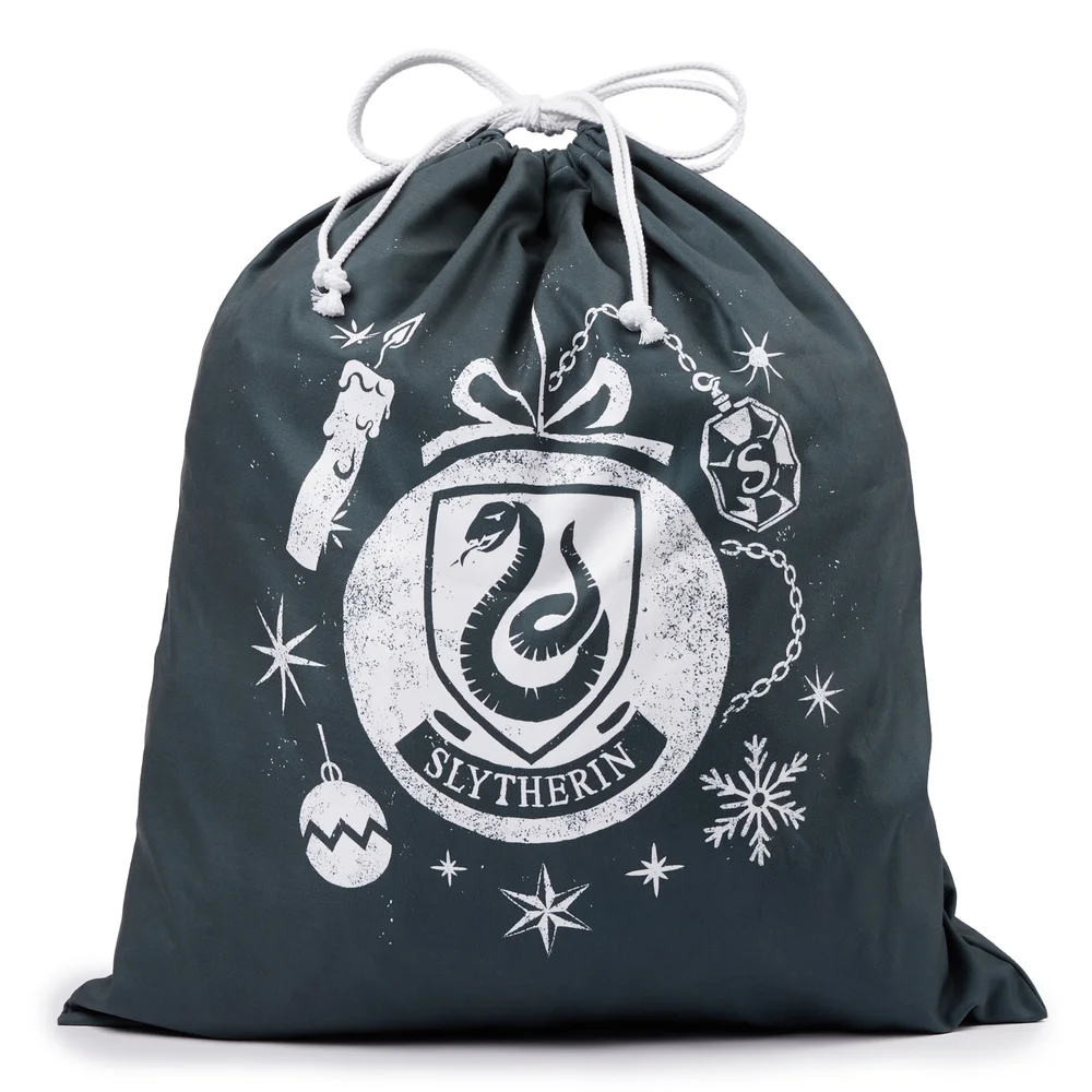 Harry Potter Slytherin Christmas Santa Sack Afbeelding 1