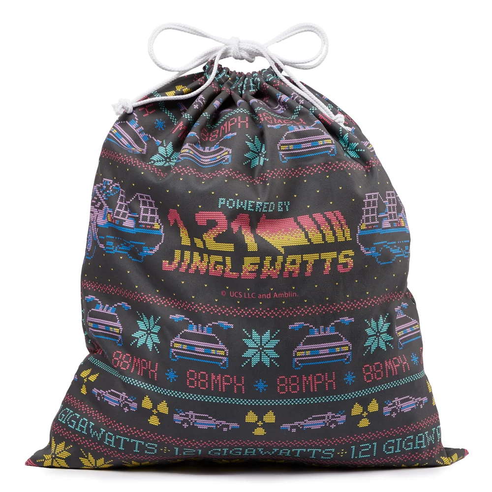 Back to the Future Jingle Watts Christmas Santa Sack Afbeelding 1