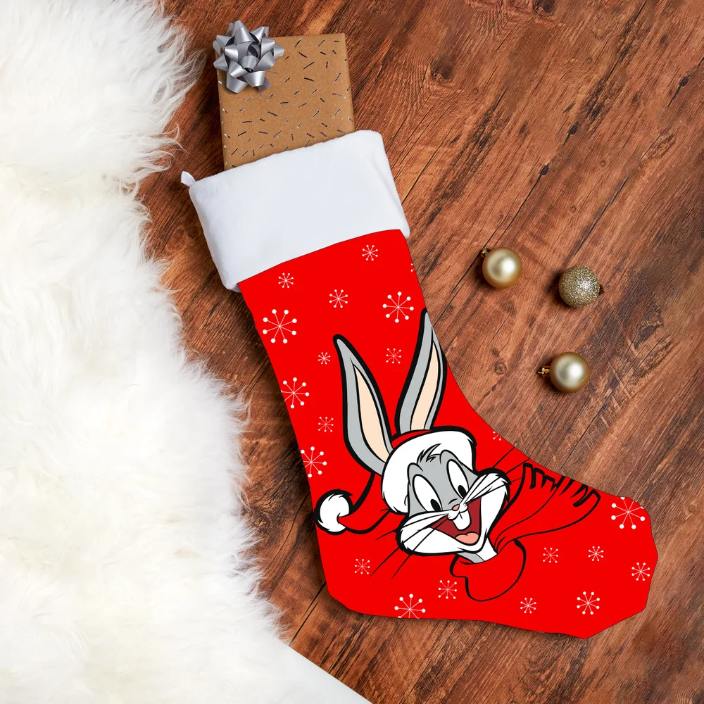 Looney Tunes Xmas Bugs Bunny Christmas Stocking Afbeelding 1