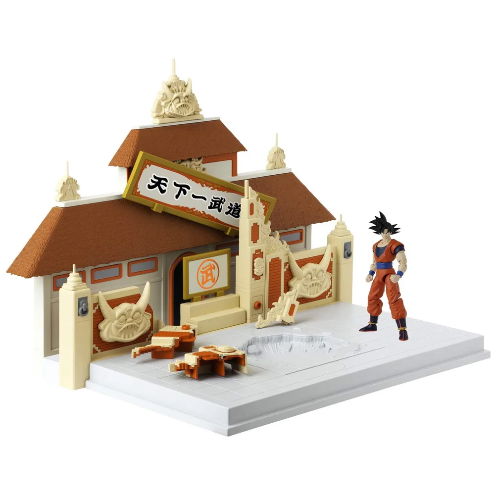 Bandai Dragon Stars Dragon Ball Super Tenkaichi Budokai Playset w/ Figure Afbeelding 1