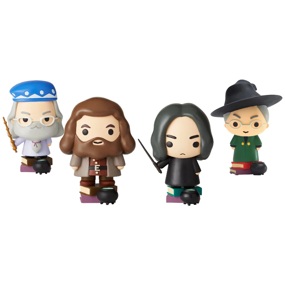 Wizarding World of Harry Potter Hogwarts Teachers Charm Figures 4 Pack Afbeelding 1