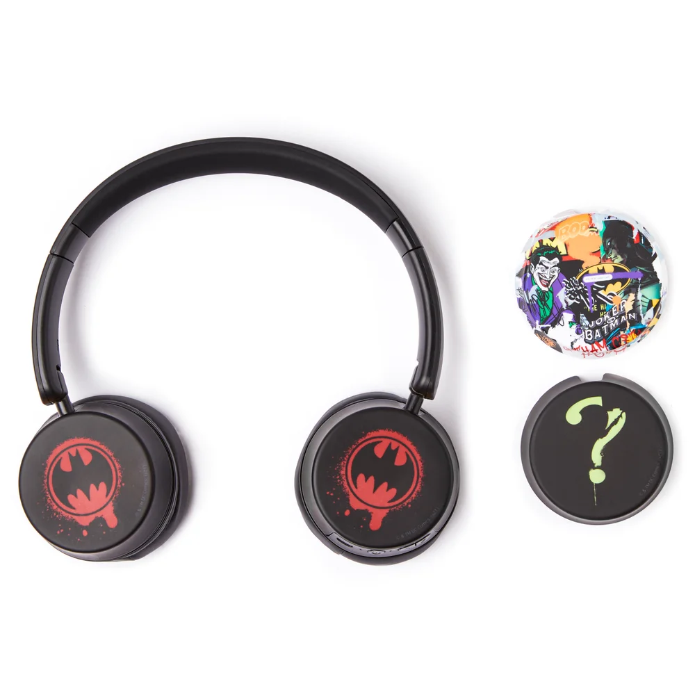 MOTH x Batman Mash-Up Collage On-Ear Headphones & Caps Afbeelding 1