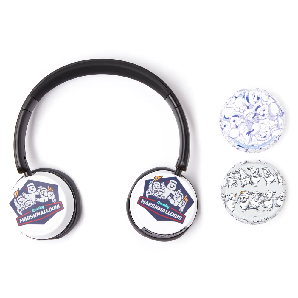 MOTH x Ghostbusters Stay-Puft On-Ear Headphones & Caps Afbeelding 1