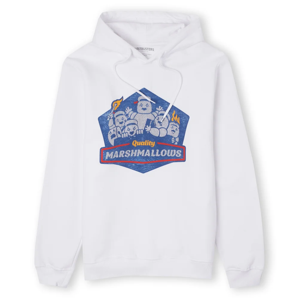 Ghostbusters Marshmallows Unisex Hoodie - White - S Afbeelding 1