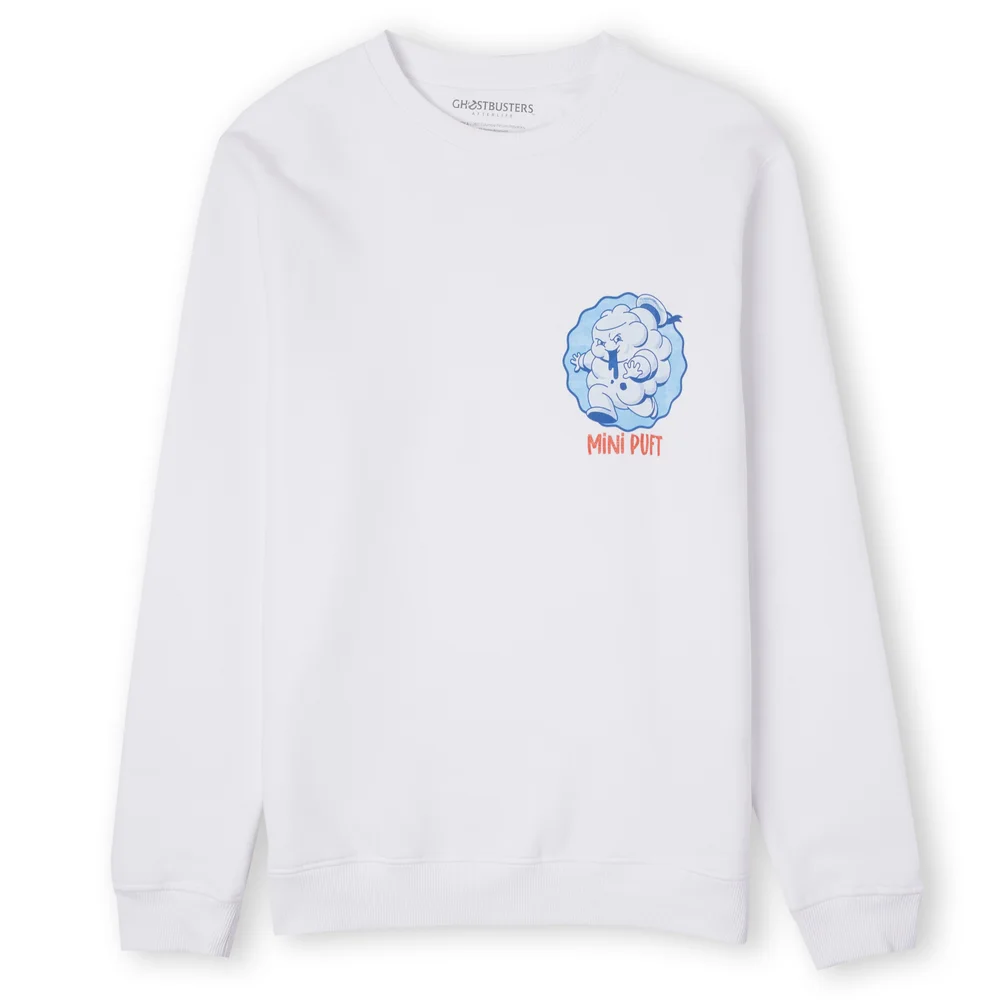 Ghostbusters Mini Puft Unisex Sweatshirt - White - S Afbeelding 1