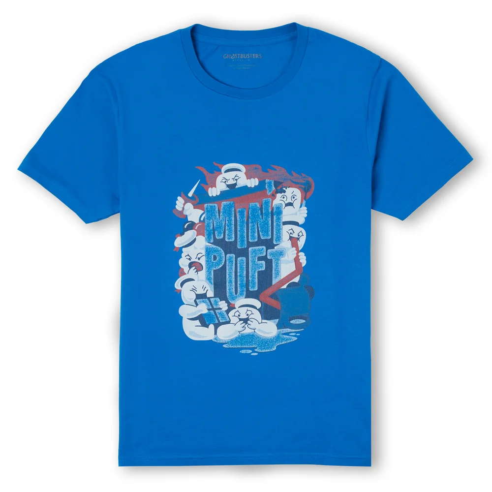 Ghostbusters Mini Puft Unisex T-Shirt - Blue - S Afbeelding 1