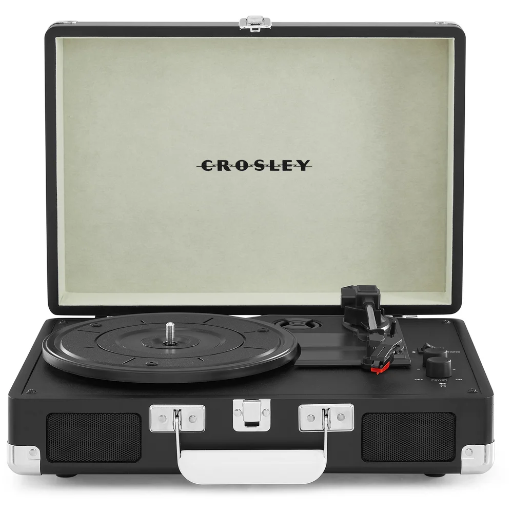 Cruiser Plus Deluxe Portable Turntable - With Bluetooth Output - Chalkboard Afbeelding 1