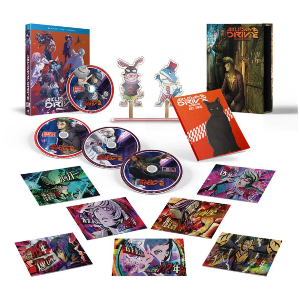 Akudama Drive: The Complete Season - Limited Edition (Includes DVD) (US Import) Afbeelding 1