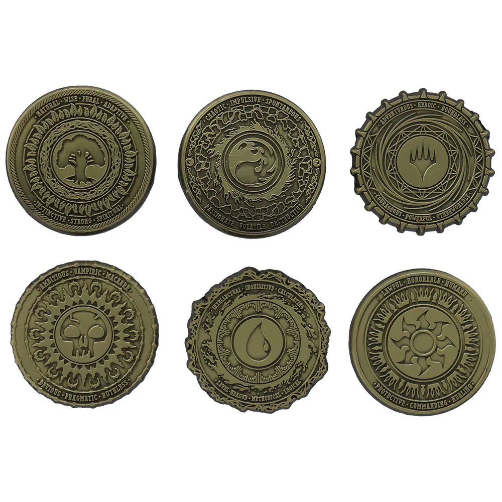 Magic the Gathering Limited edition set of 6 pins by Fanattik Afbeelding 1