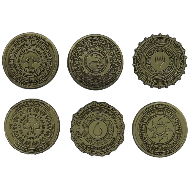Magic the Gathering Limited edition set of 6 pins by Fanattik