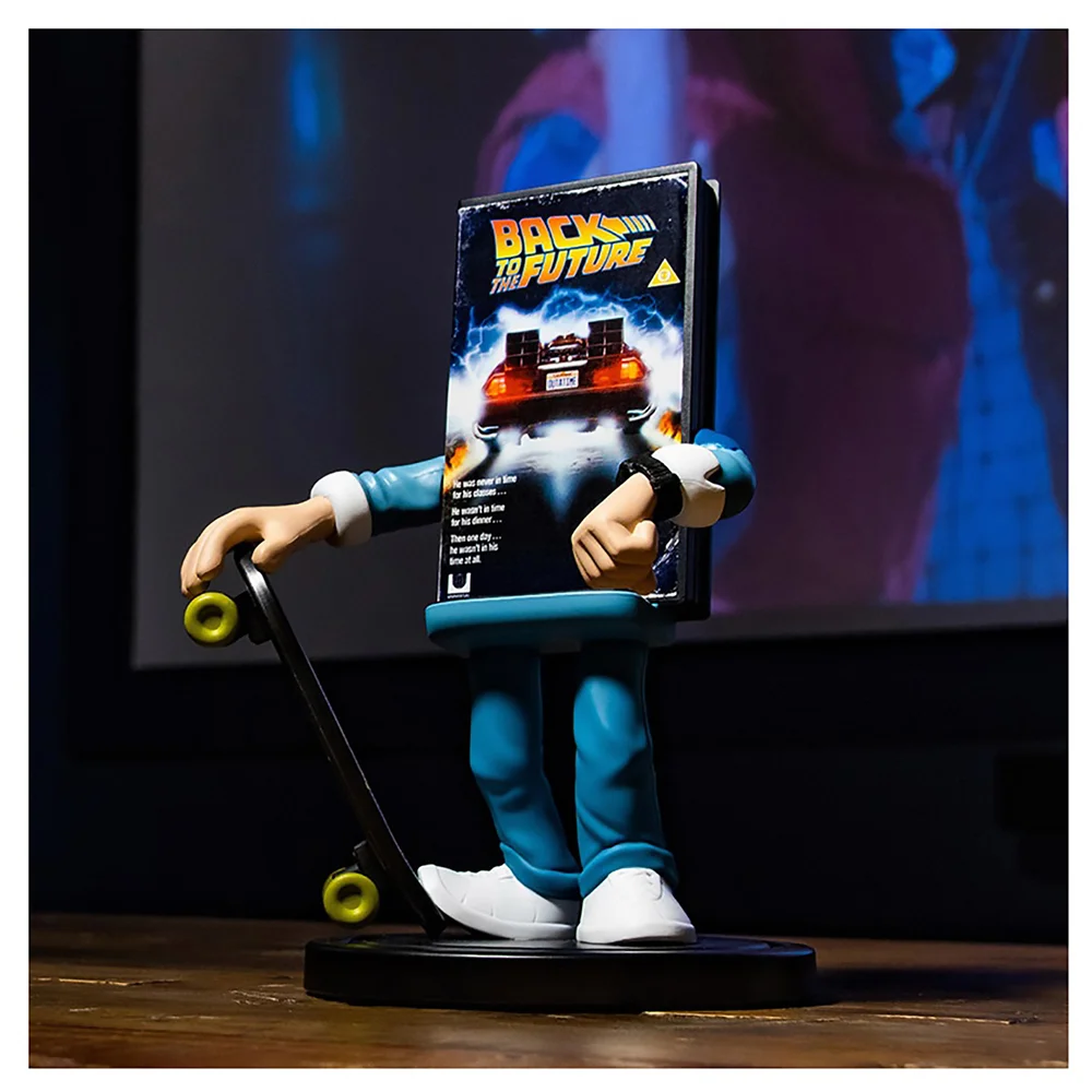 Numskull Designs Back to the Future Power Idolz Retro VHS Style Wireless Mobile Phone Charging Dock Afbeelding 1