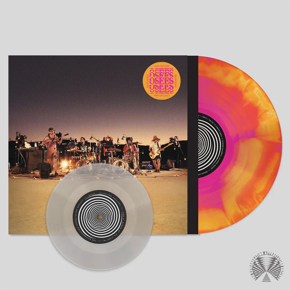 Osees - Levitation Sessions I Vinyl + 7" (3-Way Orange/Magenta/Yellow Swirl) Afbeelding 1