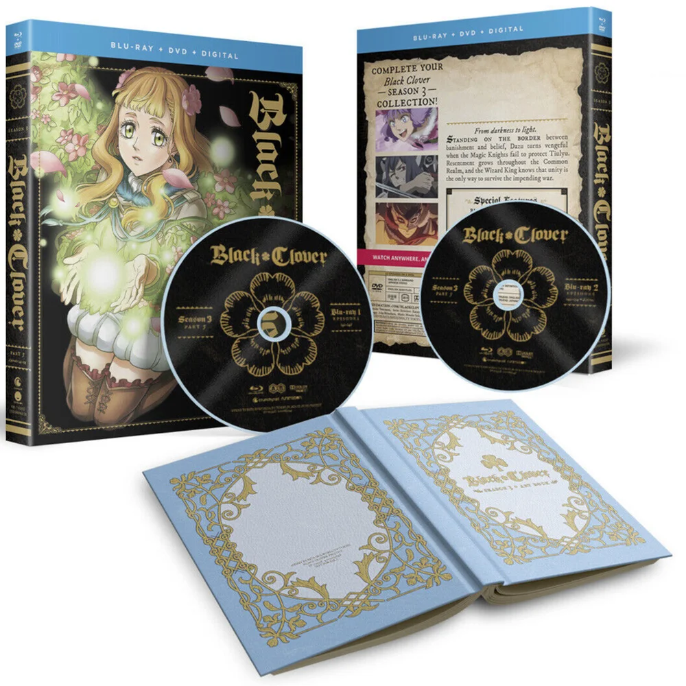 Black Clover Season 3 Part 5 - Combo + Art Book Afbeelding 1