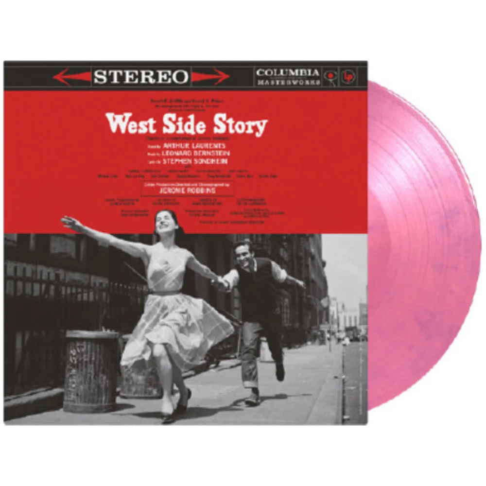 West Side Story (Original Cast Recording) 180g Vinyl 2LP (Pink & Purple Marble) Afbeelding 1