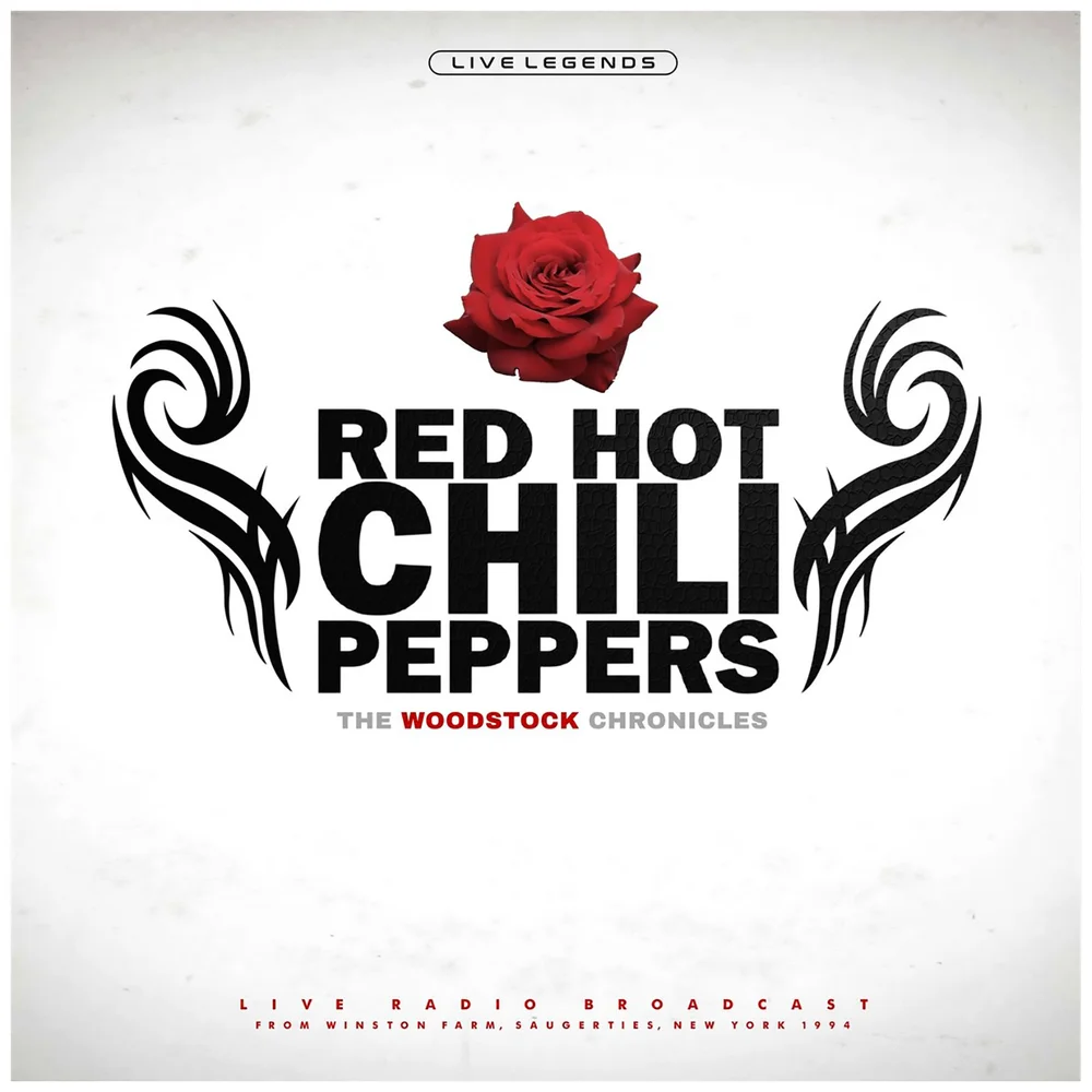 Red Hot Chilli Peppers - The Woodstock Chronicles (Transparent Red Vinyl) Vinyl 2LP Afbeelding 1