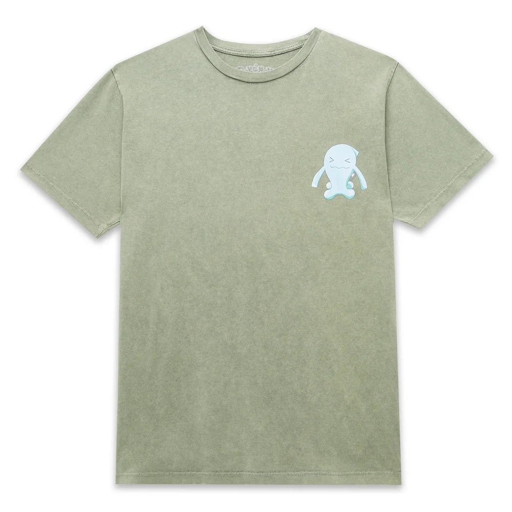 Pokémon Wobbuffet Unisex T-Shirt - Khaki Acid Wash - S - Khaki Acid Wash Afbeelding 1