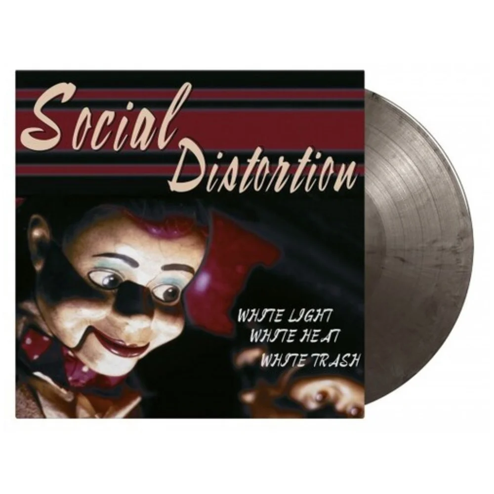 Social Distortion - White Light White Heat White Trash 180g Vinyl (Silver and Black Marble) Afbeelding 1