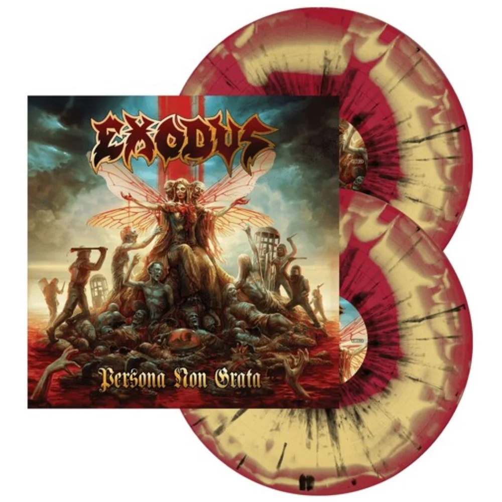 Exodus - Persona Non Grata Vinyl 2LP (Red & Mustard w/ Black Splatter) Afbeelding 1